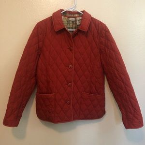 L.L. Bean Quilted Riding Jacket